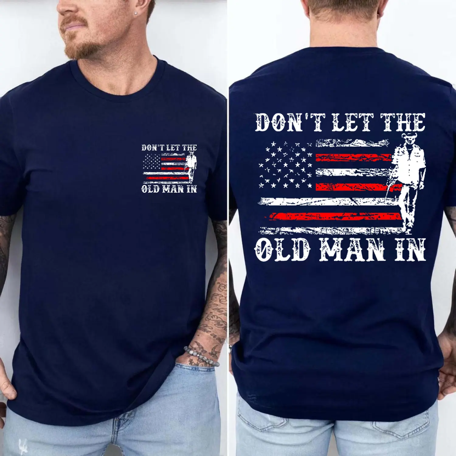 Don't Let the Old Man in 2 sides T-shirt, Rip Toby Keith Vintage Shirt, Country Music Sweatshirt, Memorial Toby Retro Hoodie, Gift for Boy Friend, FULL SIZES, FULL COLORS, FOR MEN, FOR WOMEN Casual Cotton