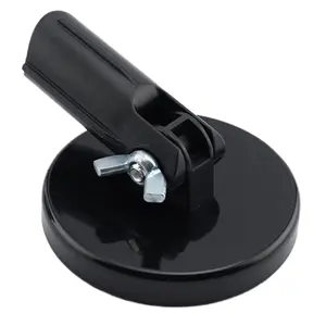 Magnetic Pick-Up Tool Attachment 3.20" Diameter 0.440" Thick Magnet Assembly with Acme-Threaded Attachment for Standard Broom Handle 65 Pounds Pull 1 Each