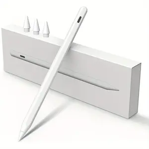 Pencil for Apple iPad A16 11 and 10 Generation, Fast Charging Stylus for 2025-2018, for iPad 11-6 Generation, Air 11-Inch/13-Inch M3/M2/5th-3 Generation, pro 13 "/11"/M4/12.9 ",Mini A17 Pro/6/5Th Palm Rejection Tilt Sensitivity pen TikTokShopJumpstartSale