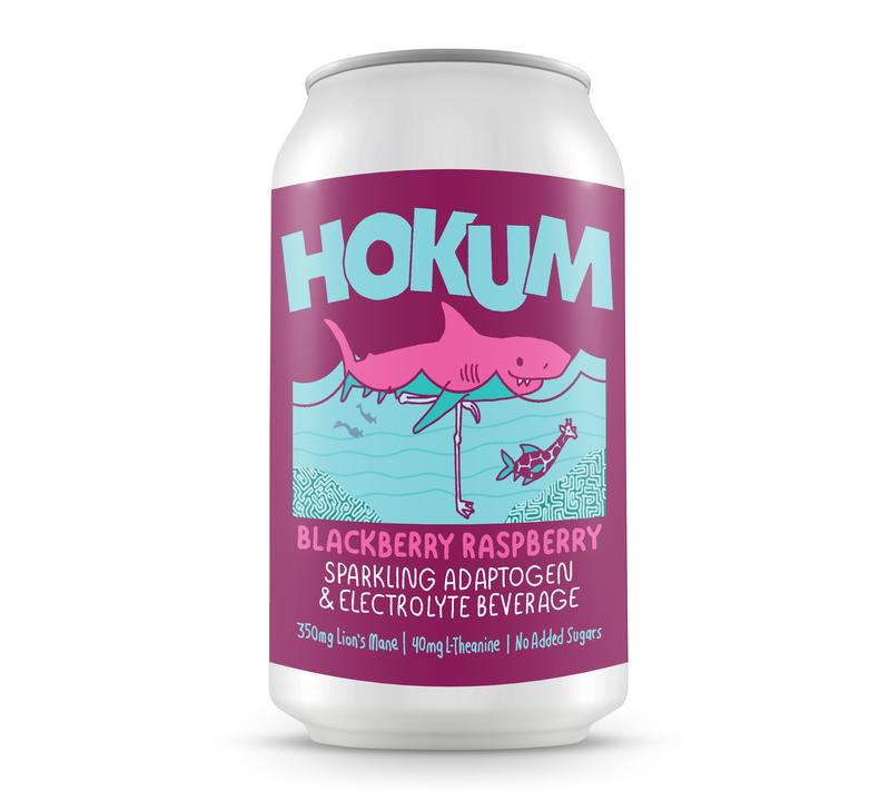 Hokum Sparkling Adaptogen and Electrolyte Beverage