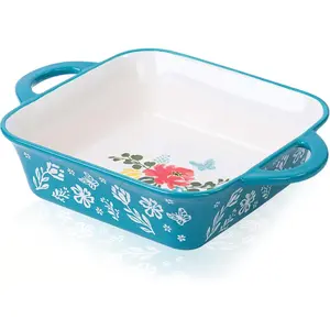 8x8 Baking Pan Brownie Pan Casserole Dish Ceramic Baking Dish Casserole Dishes For Oven Square Baking Pan