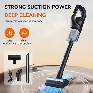Stylish High-Suction Handheld Vacuum | USB Charged | Home, Car & Office Essential 🎯 Home Cleaning Tool