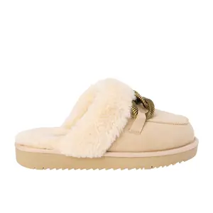 BEACH by Matisse Womens Taos Slip On Mules Flats Casual - Beige