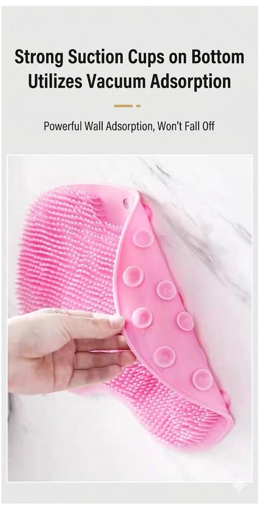 TikTok Made Me Buy It!  Viral Non-Slip Shower Foot Scrubber Mat - The Shower Essential You Need