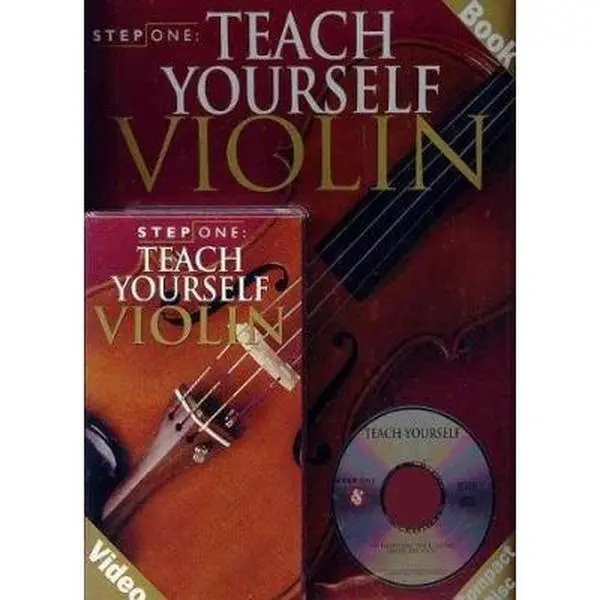 USED Book - Step One: Teach Yourself Violin [With Video and CD] by Various (Paperback) - english