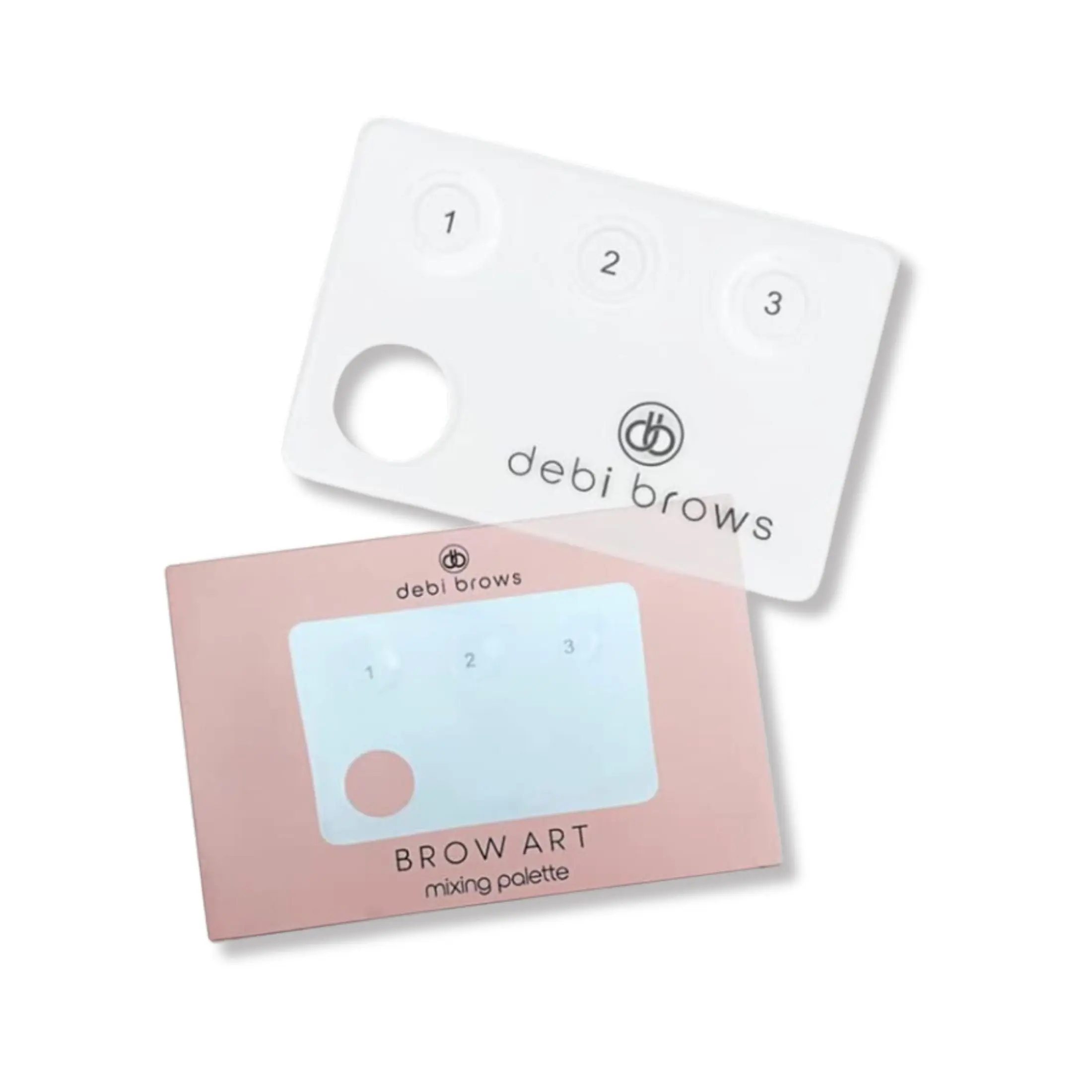 Debi Brows' Brow Art Mixing Palette