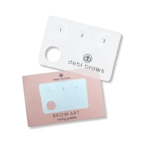 Debi Brows' Brow Art Mixing Palette