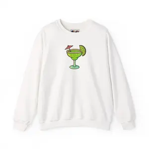 Crewneck Sweatshirt — Margarita Cocktail Graphic