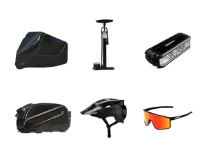 FREESKY 6-Piece Cycling Accessory Kit, Sports & Outdoor Leisure Bike Pack Accessories Set