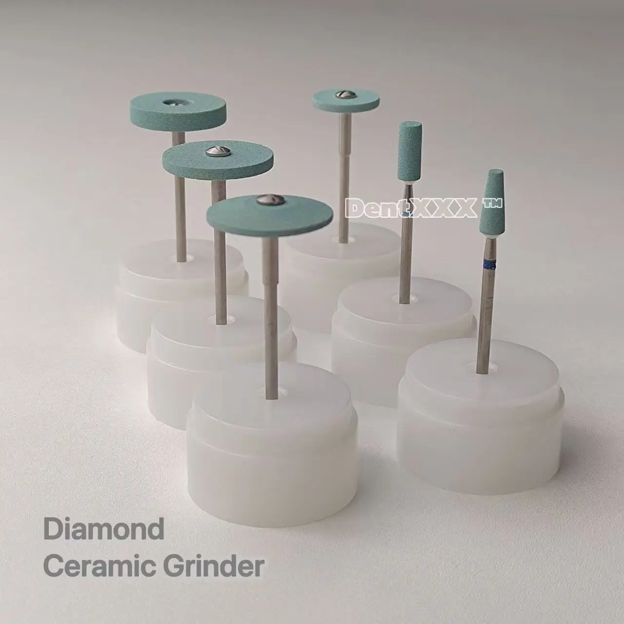 Diamond  Polishing Stone Grinder 2.35mm Shank Coarse Grit Polishing Head for Finshing