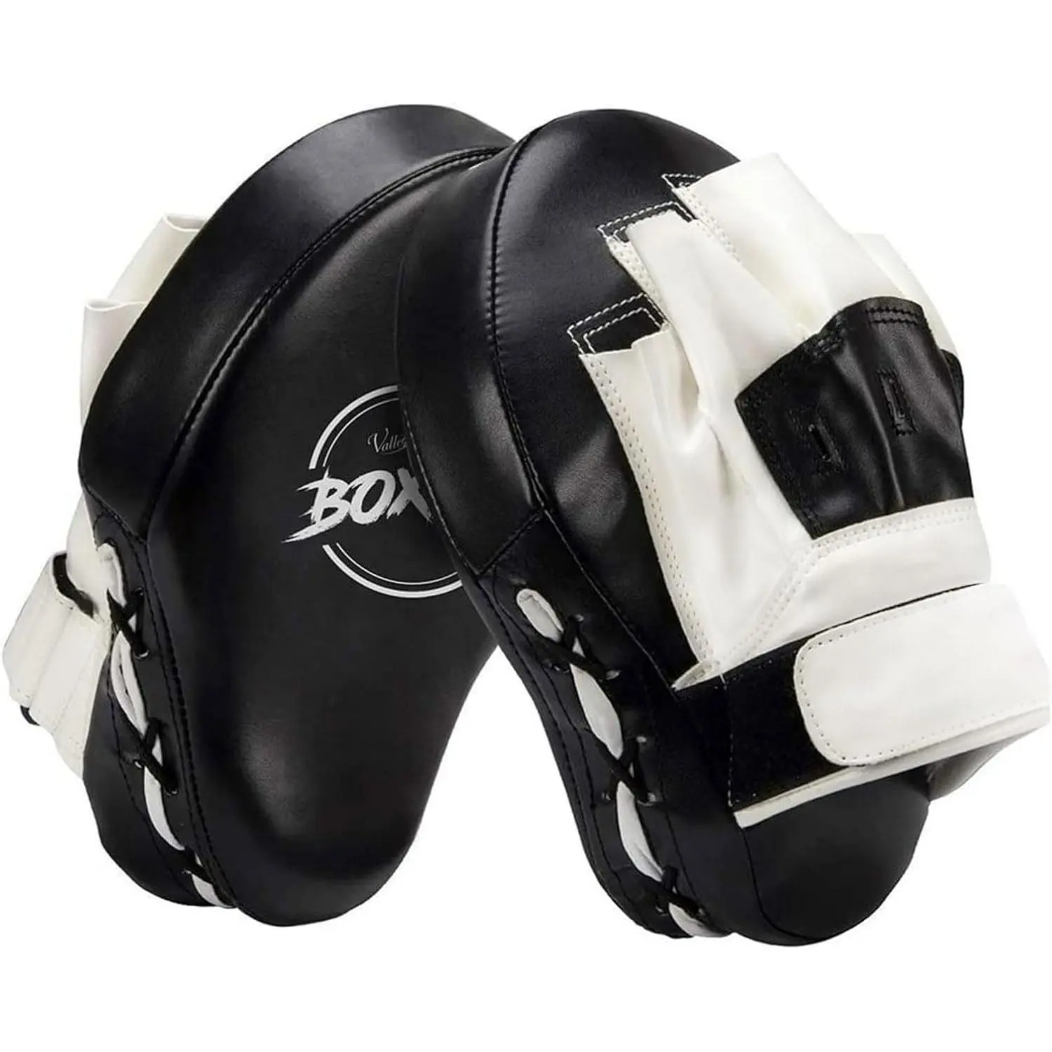 Boxing Curved Focus Punching Mitts- Leatherette Hand Pads Boxing Curved Focus Punching Mitts- Leatherette Hand Pads