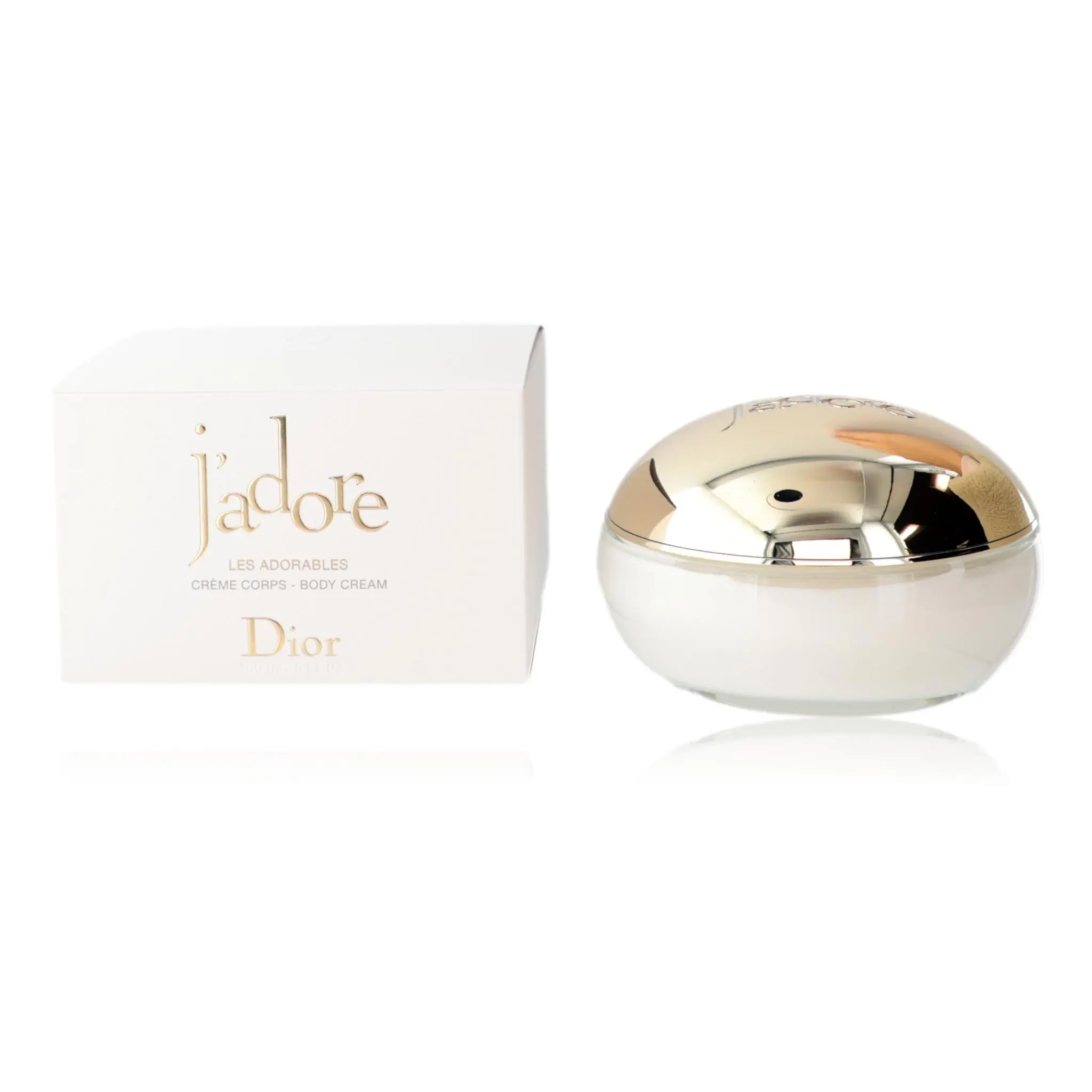 Dior J'adore Beautifying Body Cream for Women, Luxurious Scented Body Care for Radiant Skin, 5.0 oz / 150 ml