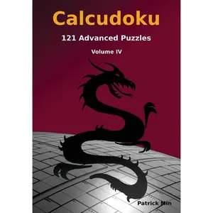 USED-Calcudoku, 121 Advanced Puzzles: volume IV by Min, Patrick (Paperback)
