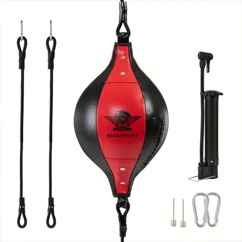 Boxing Speed Ball, 1 Set Punching Bag with Accessories, Boxing Training Equipment for Home Gym, Boxing Training Gear, Punching Bag for Speed, Agility & Reflex Training, Boxing Speed Trainer