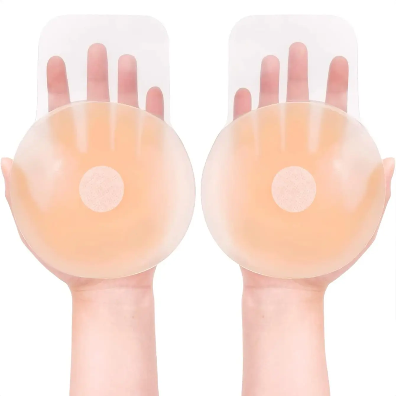 Breast lifting cream, breast lifting tape nipple cover, cream nipple cover, lifting nipple cover, straplessadhesive bra, silicone adhesive bra, reusable women's breast tape (circular)