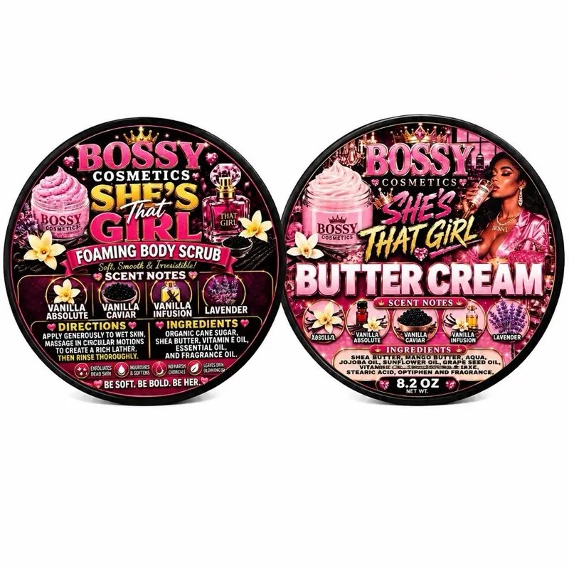 Bossy Cosmetics Butter Cream Body Butter  Duo