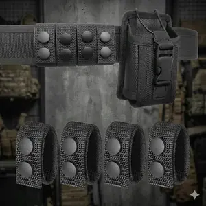 Tactical Duty Belt Quick Release Buckle: Durable Military & Police Nylon Belt for Hiking, Camping, Shooting, Travel. Lightweight, Secure Gear Carrier for Outdoor Adventures.