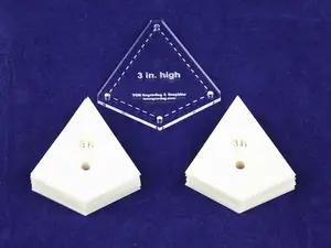 51 Piece 3 Inch High -"Kite" Shape Mylar Set -Quilting-Sewing