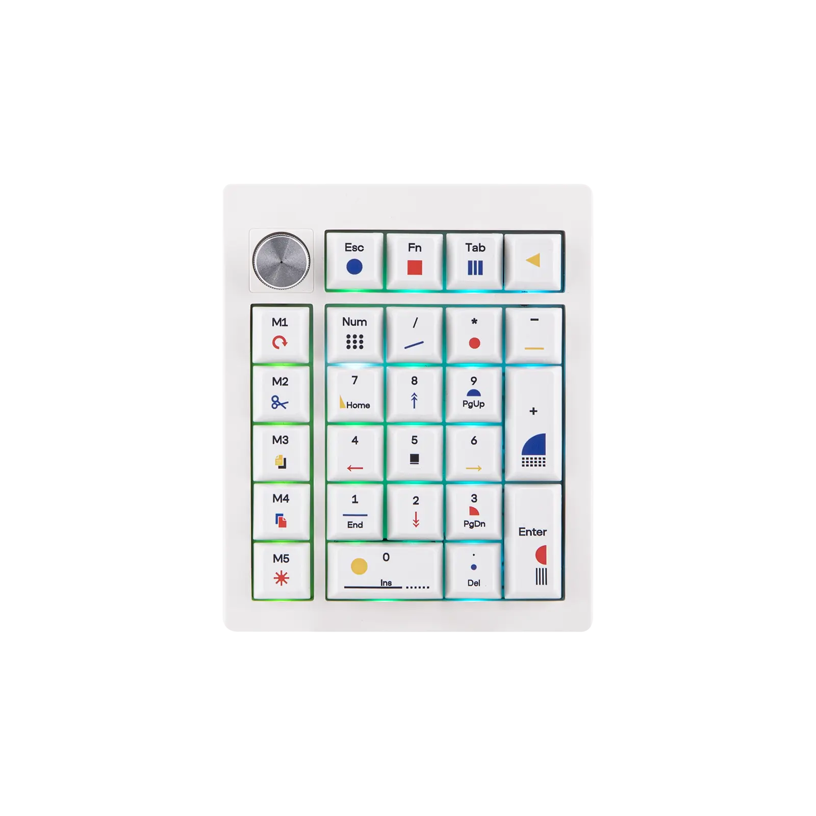 EPOMAKER TH26 Wireless Mechanical Numpad with 5 Macro Keys, VIA-Based Customization, Tri-Mode(BT/2.4G/USB-C), Programmable Knob, Gasket Mount, PBT Keycaps