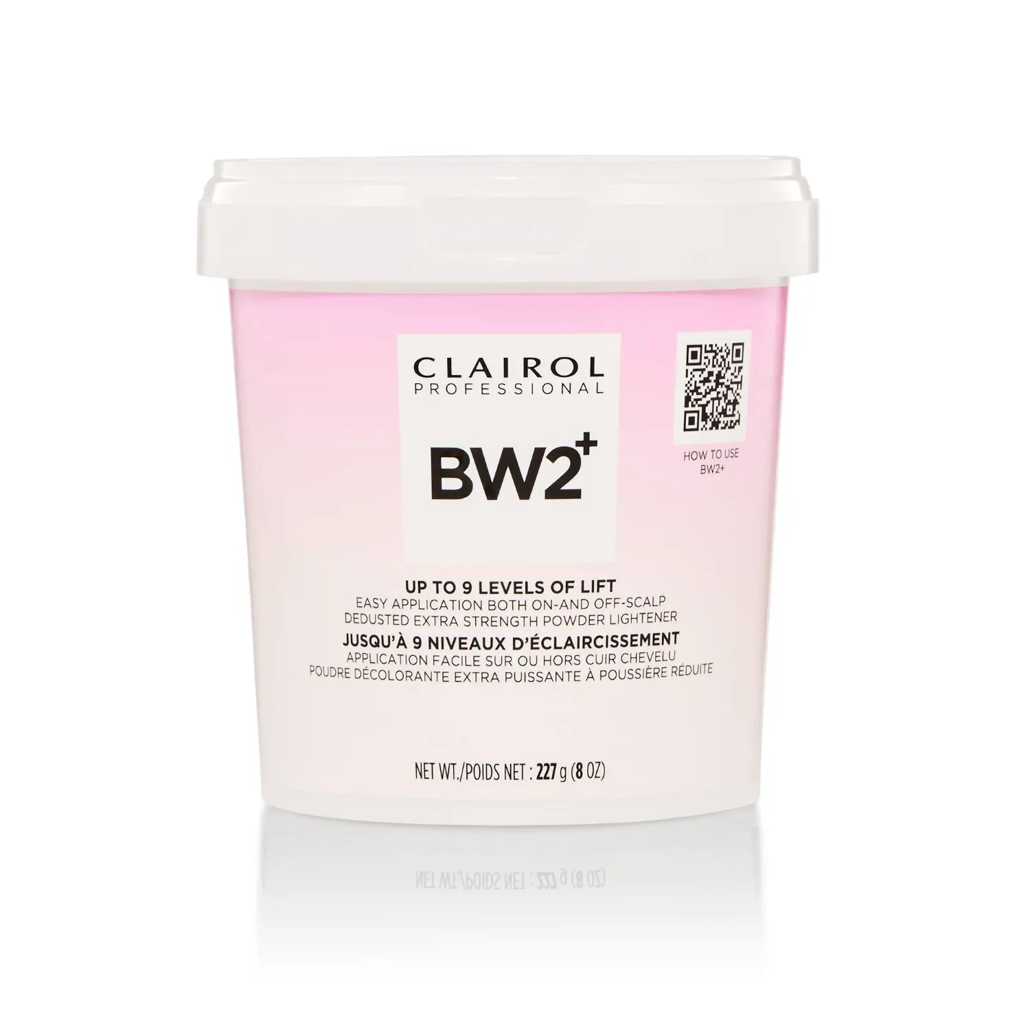 Clairol Professional BW 2 Hair Bleach Lightener Powder, 8 oz Salon-Grade Haircare Product for Balayage Highlights