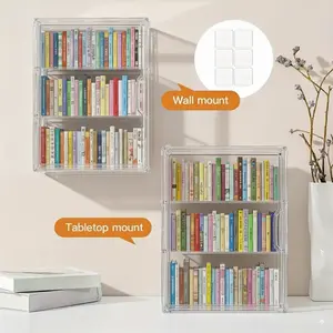 Handheld Display Box Organizer, Portable Storage Solution for Cards & Documents, Ideal for Home Use & Travel Essentials