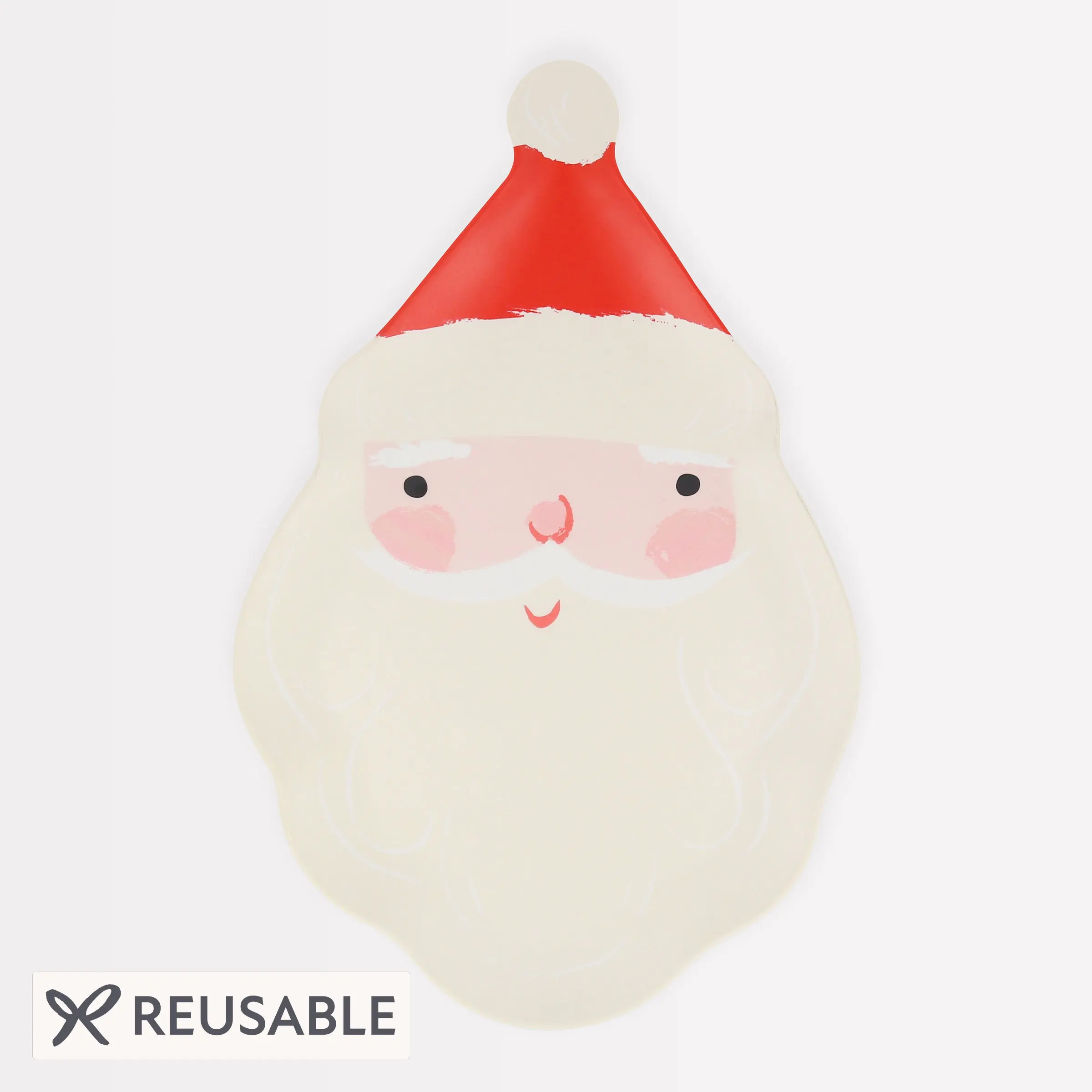 Reusable Santa Plate