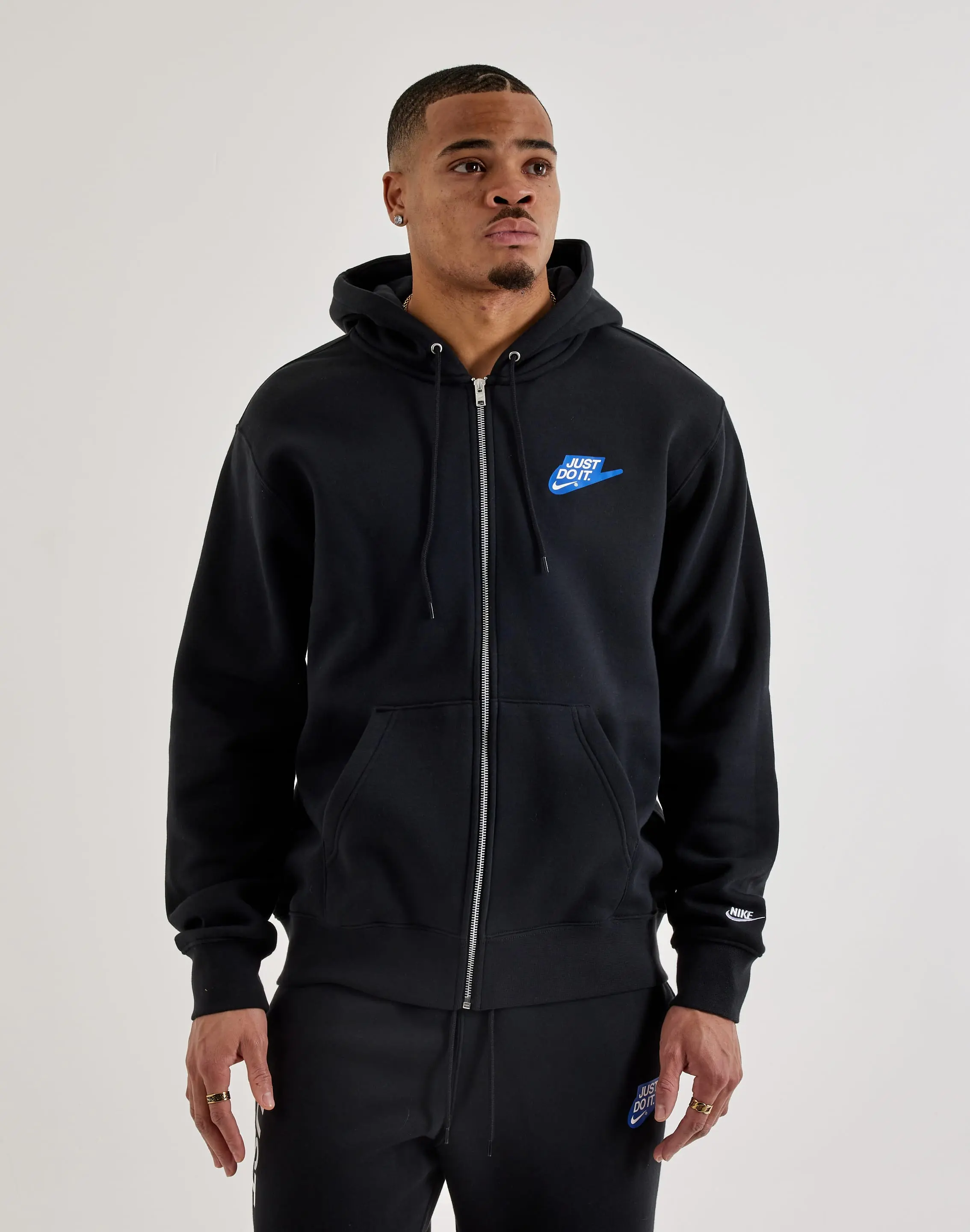 Mens Nike Club Fleece Full-Zip Hoodie Mens Nike Club Fleece Full-Zip Hoodie