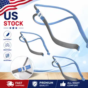 Airfit P10 Headgear Replacement, Latest Version CPAP Headgear Compatible with AirFit P10, Airfit P10 N30, Quick-fit Design, Soft Elastic Material, 3-Pack