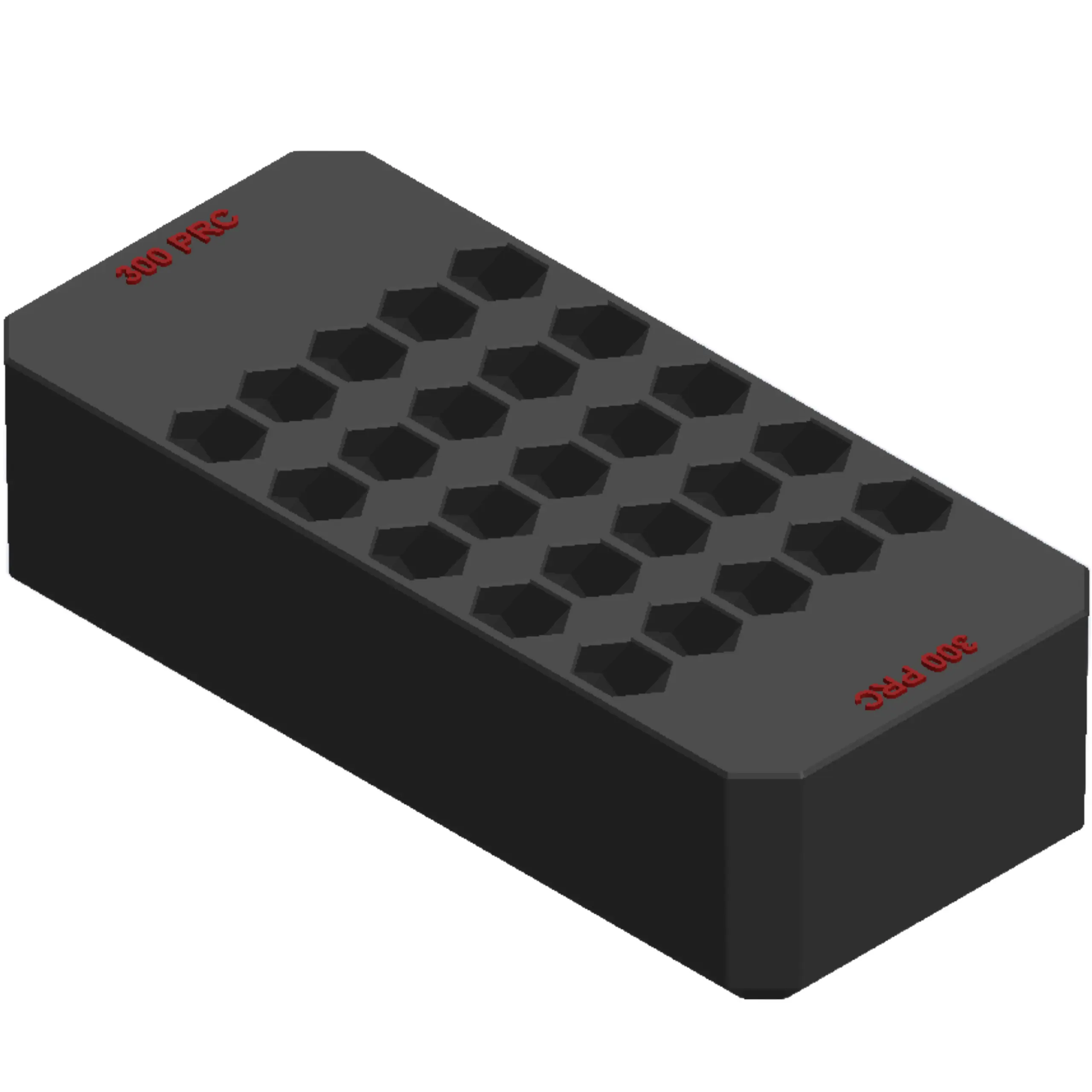 LARGE TRAY 300 PRC RED