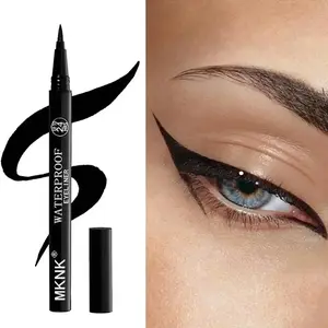 1Pc Black Fine Long Lasting Liquid Eyeliner Water Pen Waterproof Quick-drying No Fading Eye Liner Beginner Friendly Eye Makeup