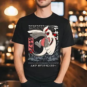 Shiny Lugia Gamer Birthday Anime Shirt Pokemon Charizard Pikachu Snorlax