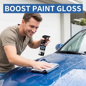 Ceramic Coating Spray – Protective Coating Agent, Fade Resistant, Glossy Finish, Non-Damaging to Materials, Maintenance & Restoration, car wax spray
