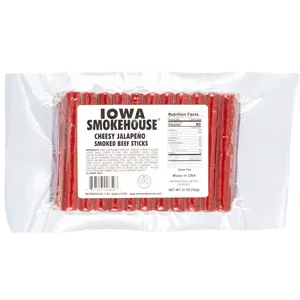 27 oz Smoked Beef Sticks Cheesy Jalapeño