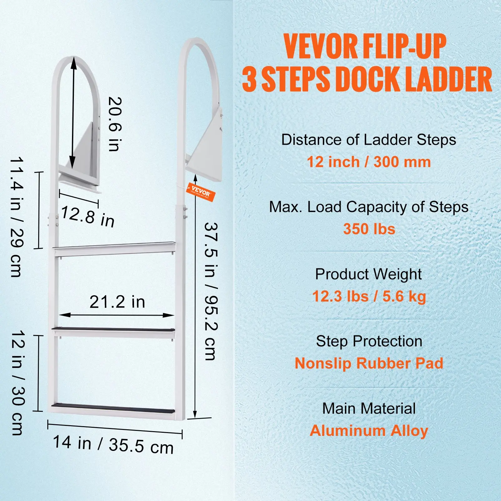 Flip Up - Straight - 3 Steps