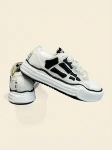 New 2026 Dissolving Shoes, Bone Design Canvas Sneakers, Open Smile Style, Trendy Fashion Shoes, Casual Wear, Walking Shoes