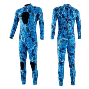 Spearfishing Wetsuits Diving Surfing Snorkeling Kayaking Camouflage Adult Full Body Thermal Keep Warm