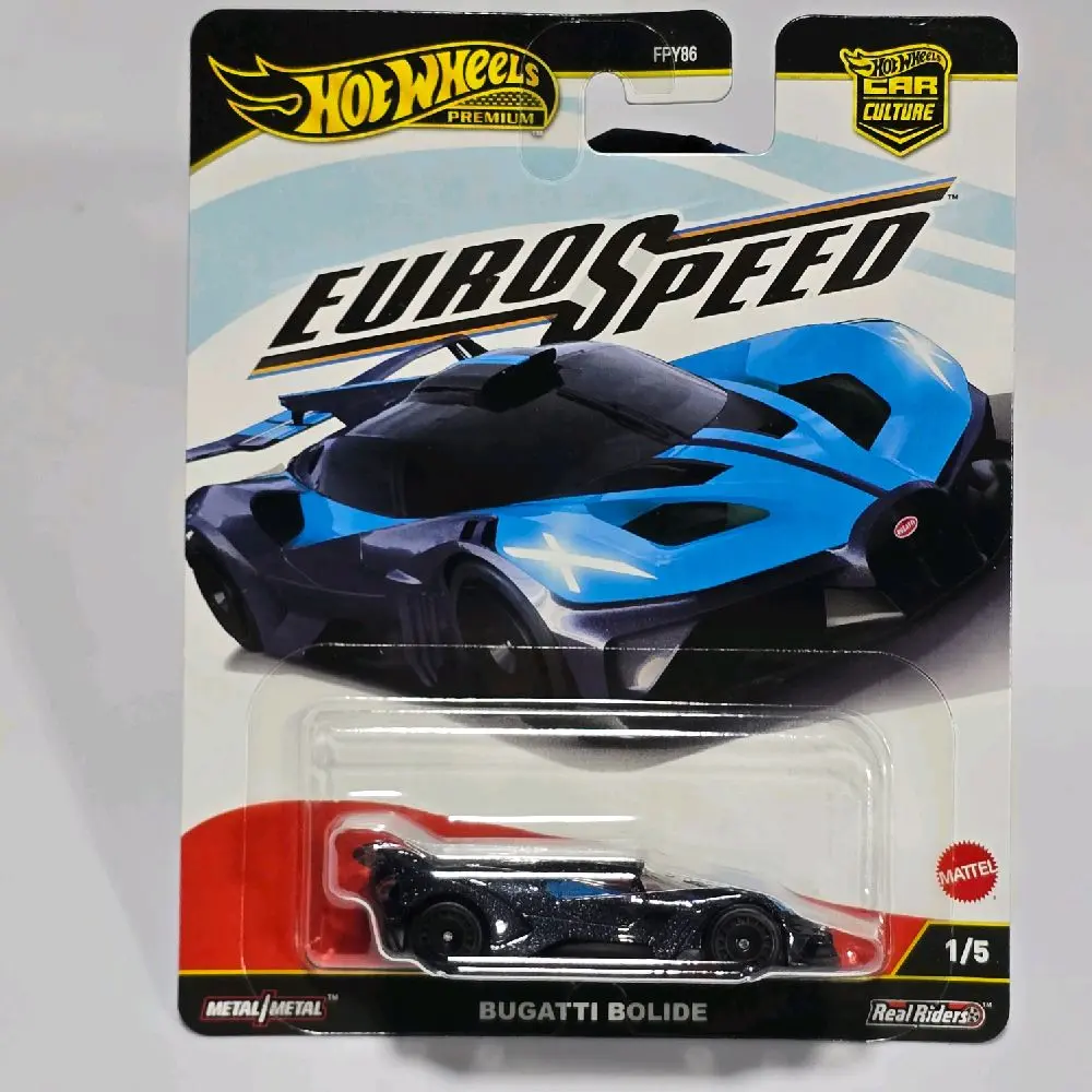 Hot Wheels Premium Car Culture Bugatti Bolide JBK79 1/64 Diecast