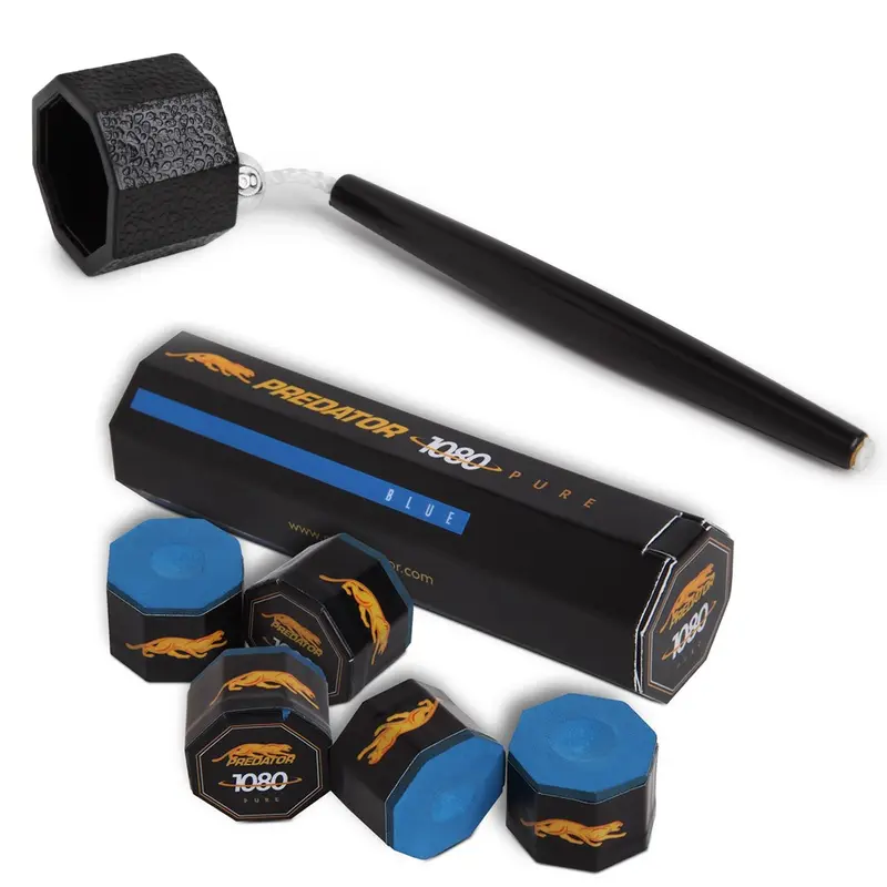 OKKO Octagon Pocket Chalker Black w/Predator Chalk