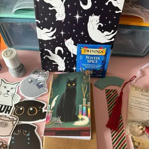 AWESOME CAT THEME Bookish Essentials Large Bundle for Cat and Book Lovers and Collectors