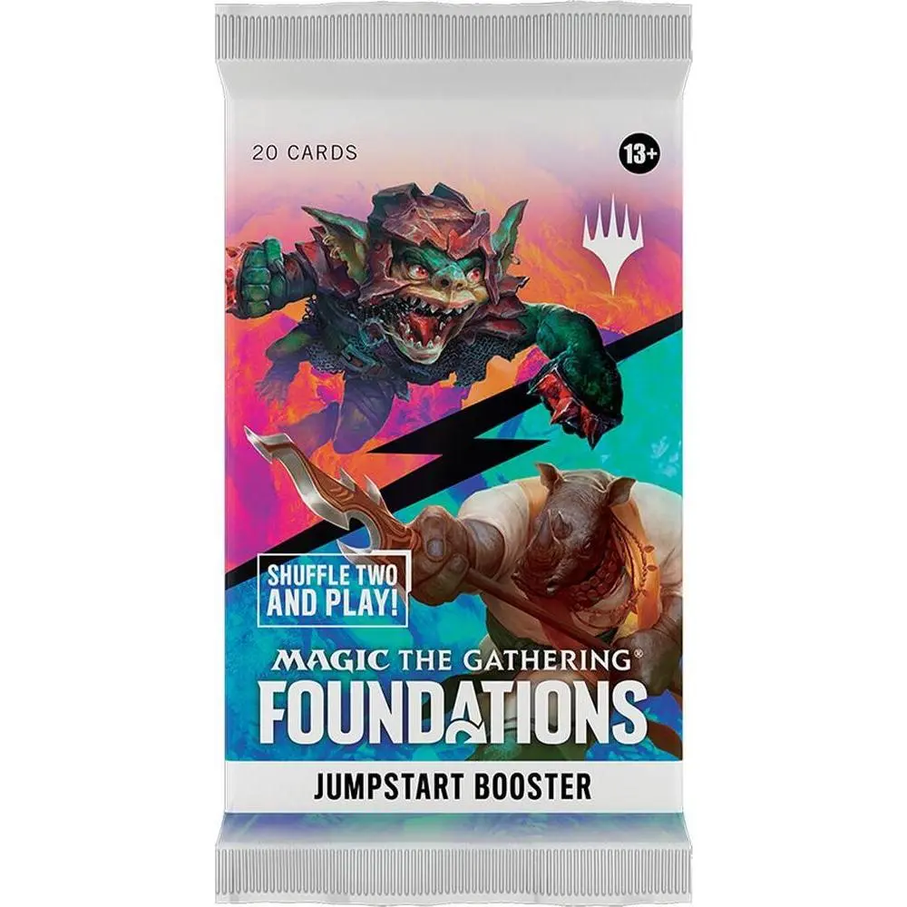 Foundations Jumpstart Booster Pack - Includes Jumpstart Booster, 3-Pack, and 2-Pack Accessories