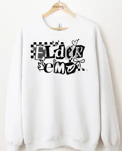 Elder Emo Ransom Graphic Top Elder Emo Ransom Graphic Top