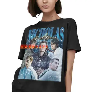 Stylish Nicholas Galitzine Vintage Shirts, Homage Tees, Fan Must-Haves, Retro S