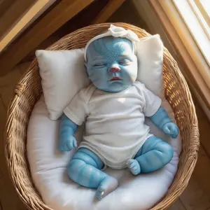 Babesnug Reborn Baby Dolls,20" Avatar Lifelike Baby Soft Body Realistic Gift Set,Newborn Baby Doll Silicone Full Body Vinyl Real Life for 3+ Year Old Kids reborn  babies