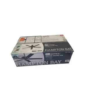 Hampton Bay 52 in Indoor Fan Bayfield Matte Black