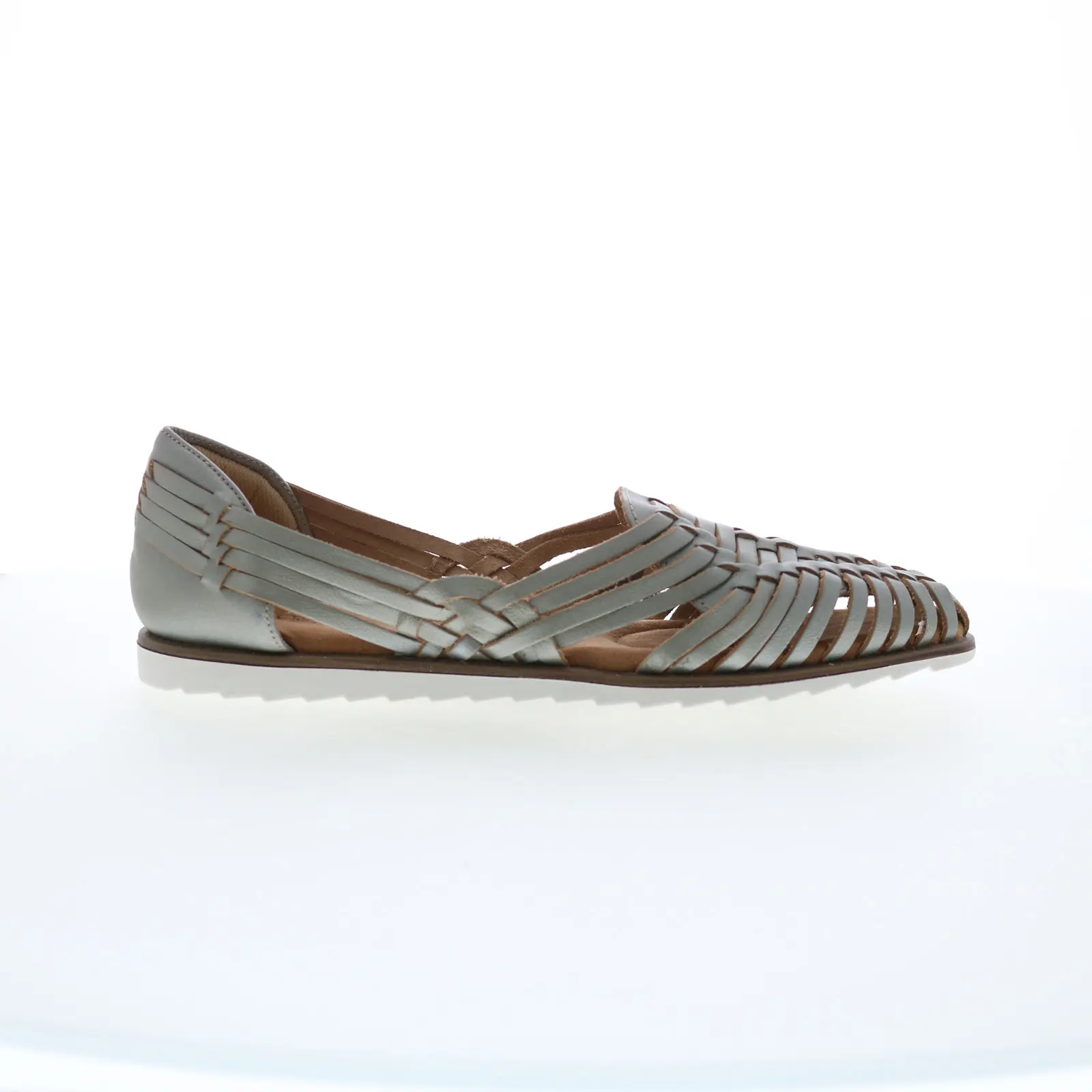 Eurosoft by Sofft Ranie ES0028008 Womens Gray Leather Loafer Flats Shoes