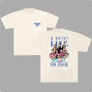 Dancing With The Stars Live On Tour 2026 T-Shirt, Heavy Cotton Streetwear Tee, Classic Fit Casual Shirt, Screen Printed Graphic