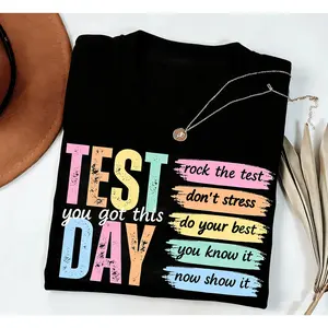 Test Day Teacher Shirt, State Testing TShirt, Test Coordinator Final Exam Week Teacher Team T-Shirt, Motivational Inspiration