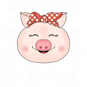 Pig Girl Cookie Cutter