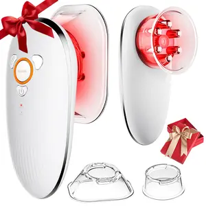 【Mosnami】Smart Body Sculpting Massage Tool, Electric Cupping Massager, LED Light Heating Vacuum Suction Gua Sha Tool, Body Scraping Machine, Gifts Personal Care Appliances for Women and Men Muscle Relaxation