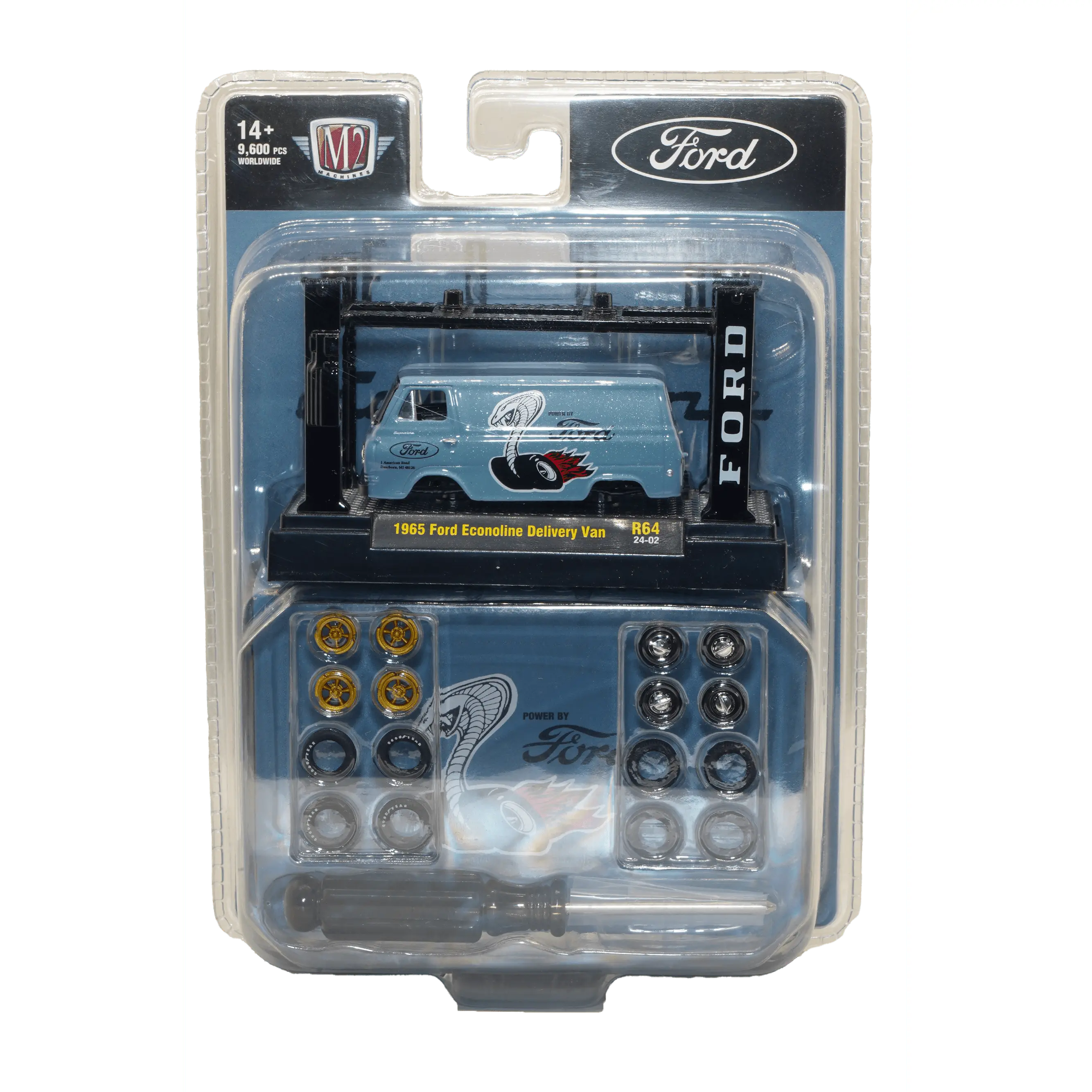 1965 Ford Econoline Delivery Van - M2 Machines Model Kit